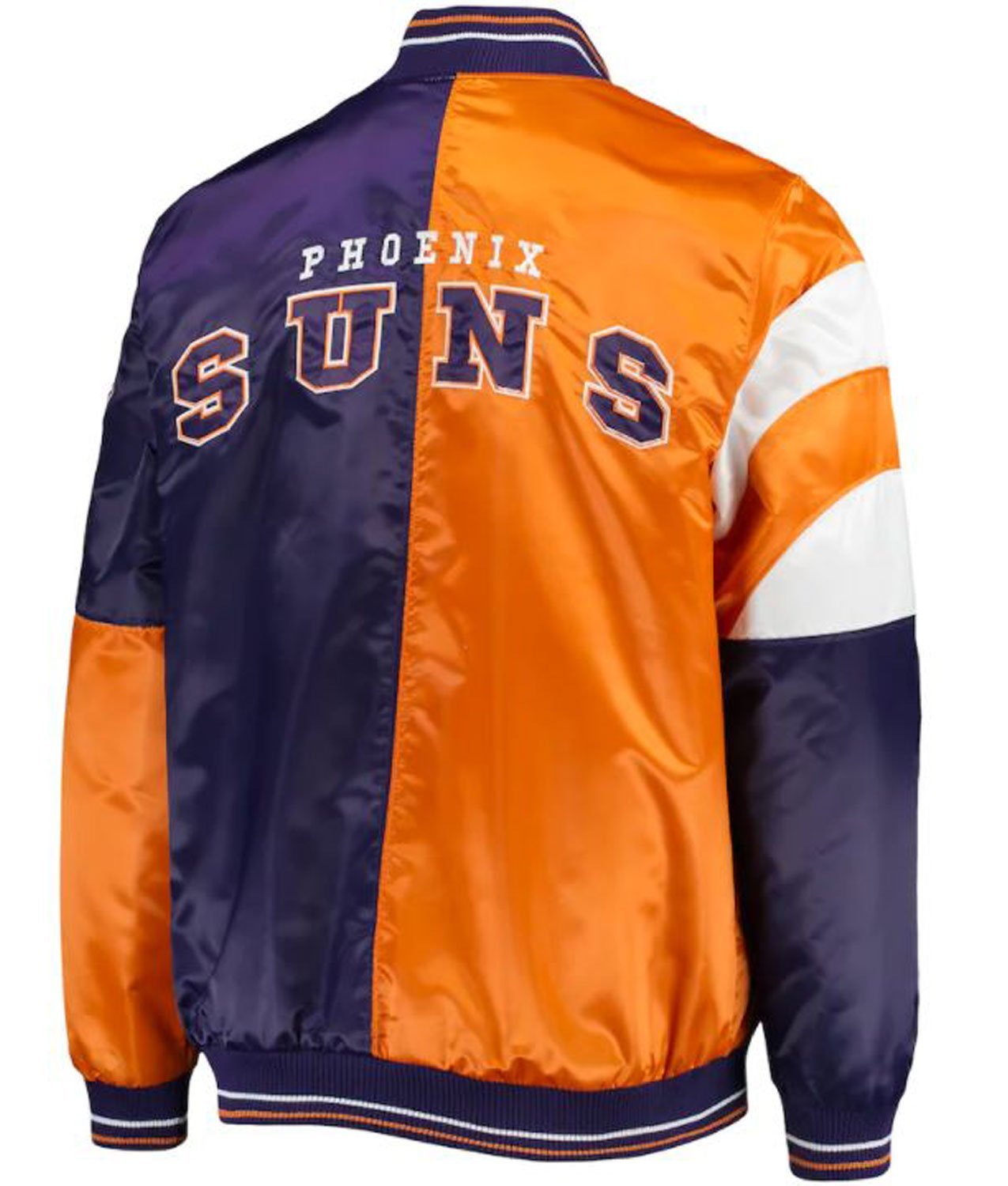 Starter Phoenix Suns Orange and Purple Jacket